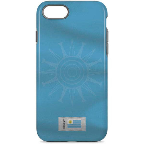 Uruguay Soccer Flag iPhone 7 Pro Case
